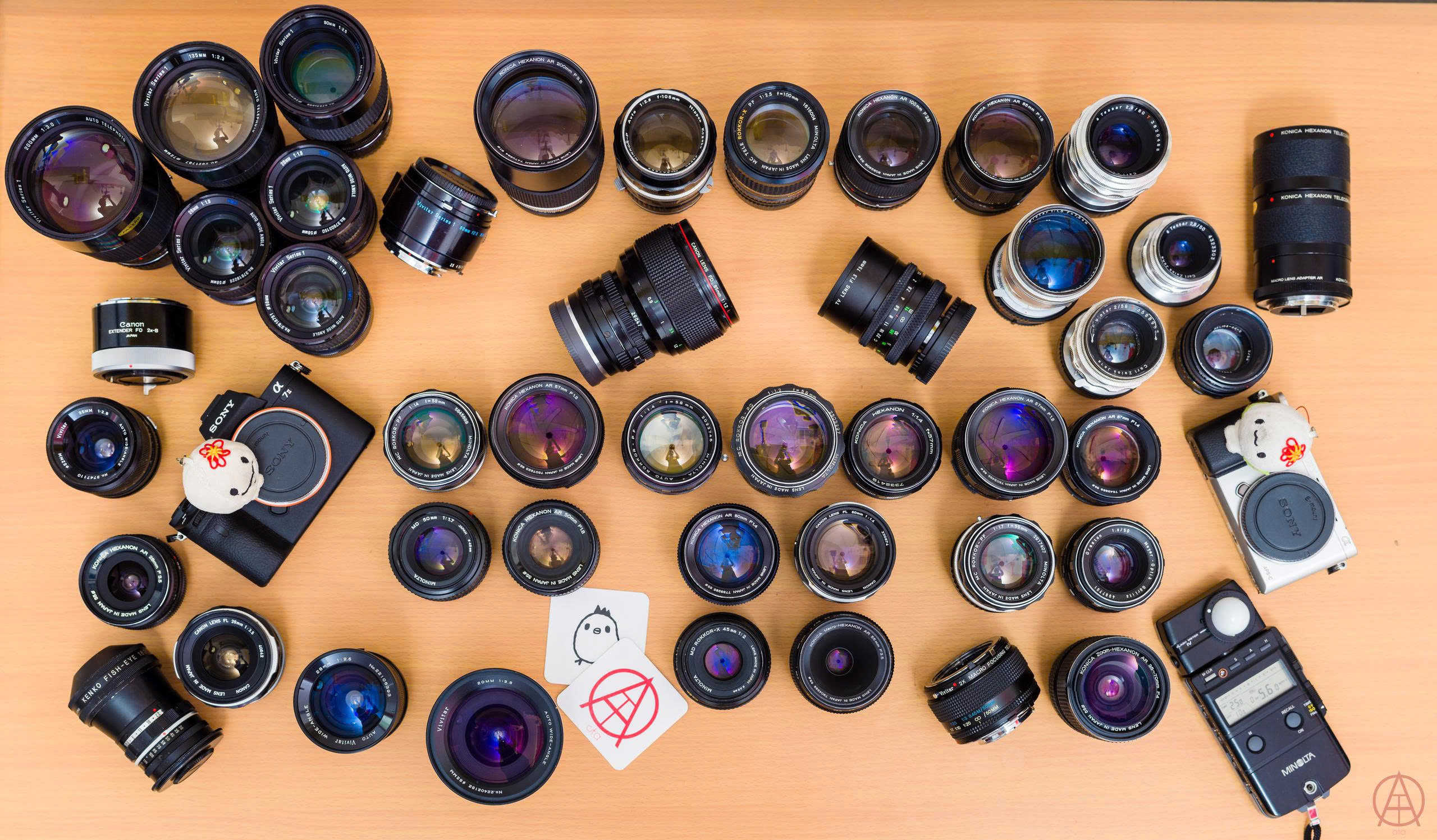 Bán ống kính - lens mf máy film có thể dùng trên máy số qua ngàm chuyển