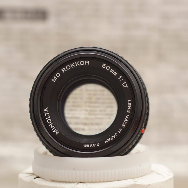 ống kính - lens mf Minolta 50mm f/1.7 MD