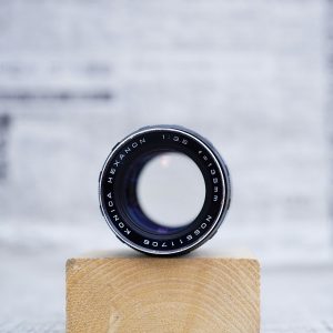 Ống kính - Lens mf Konica Hexanon AR 135mm f/3.5