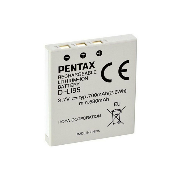 Pin Pentax D-LI95 zin bóc máy Nhật